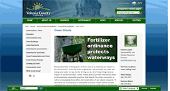 Desktop Screenshot of greenvolusia.org