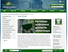 Tablet Screenshot of greenvolusia.org